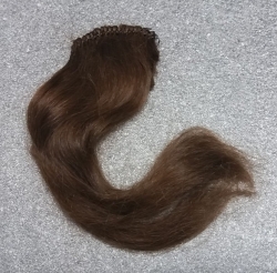 PŘÍČES vlas Čína - hnědá střední 30 cm