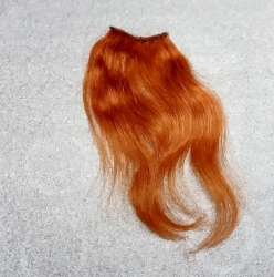 TŘÁSEŇ (TRÉZA) vlas Čína - rezavá světlá měděná 20 cm