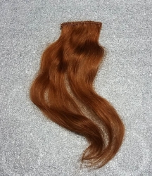 TŘÁSEŇ (TRÉZA) vlas Čína - hnědá světlá 20 cm