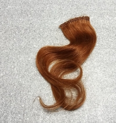 TŘÁSEŇ (TRÉZA) vlas Čína - hnědá světlá 25 cm