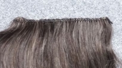 TŘÁSEŇ (TRÉZA) vlas Evropa - melír hnědá-šedá 30 cm