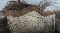 TUPÉ vlas Čína - hnědá střední mix 10 cm