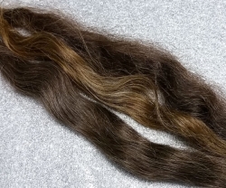COP vlasy Čína - hnědá střední mix 45 cm