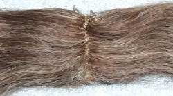 ŠAJTLE (příčes) vlasy Čína - melír hnědá-blond střední 40 cm